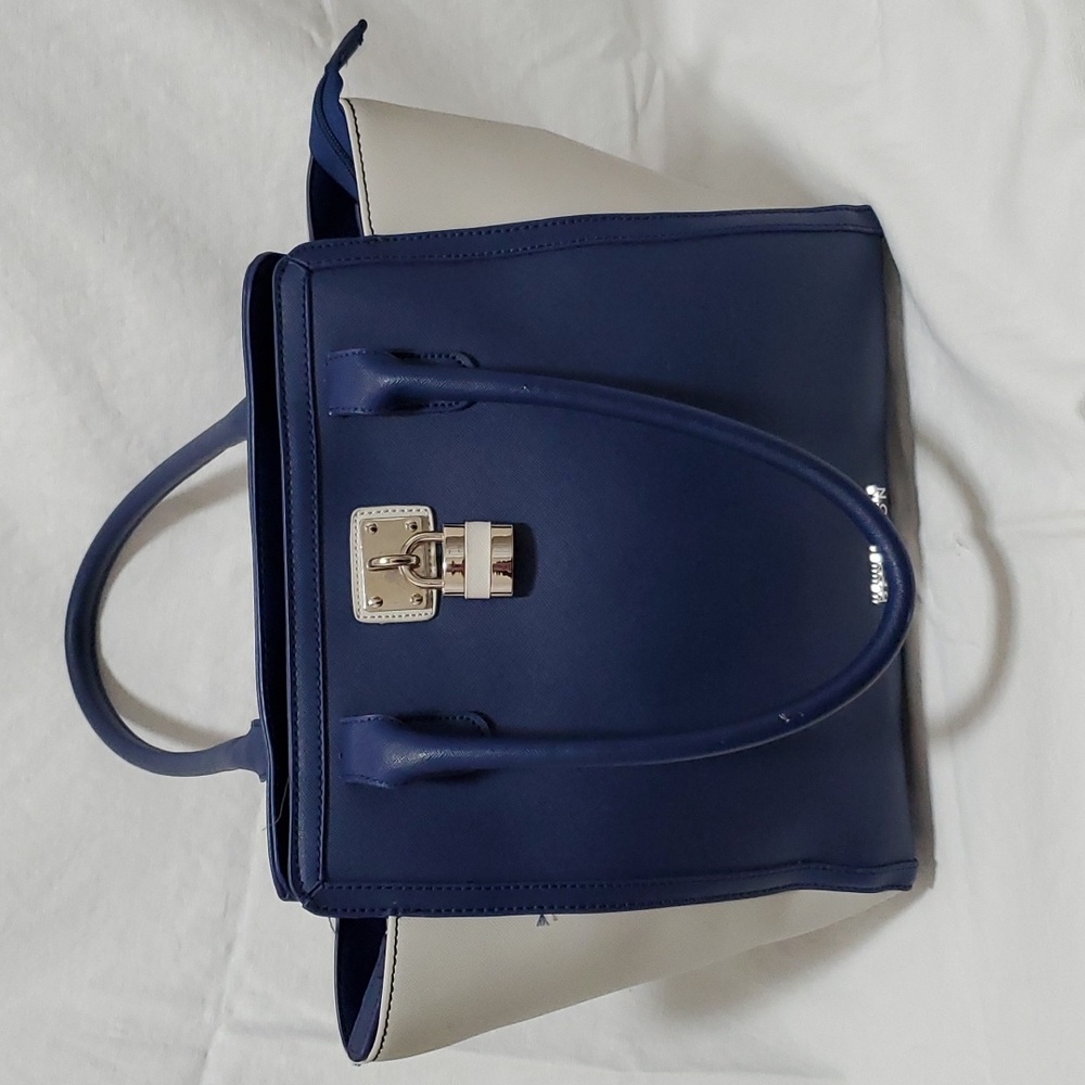 Kenneth Cole Reaction Blue & White Purse